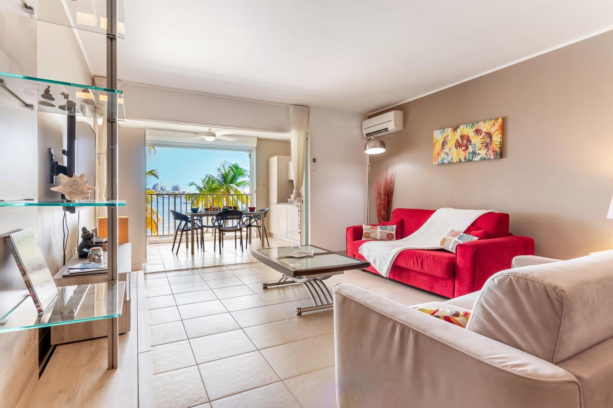 Vue Imprenable Sur Le Lagon, Appartement 1Ch 4P Baie Nettle Dış mekan fotoğraf