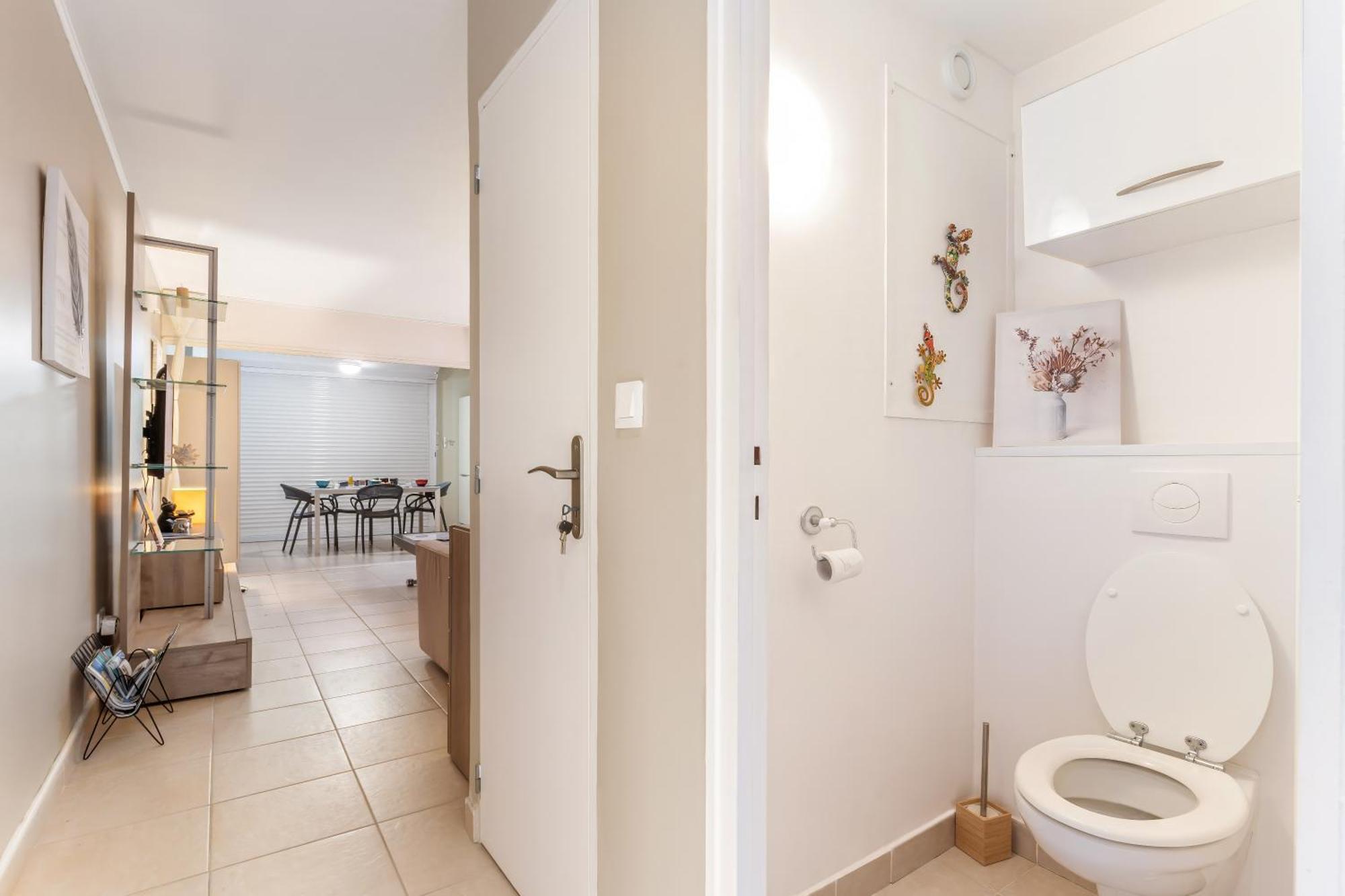 Vue Imprenable Sur Le Lagon, Appartement 1Ch 4P Baie Nettle Dış mekan fotoğraf