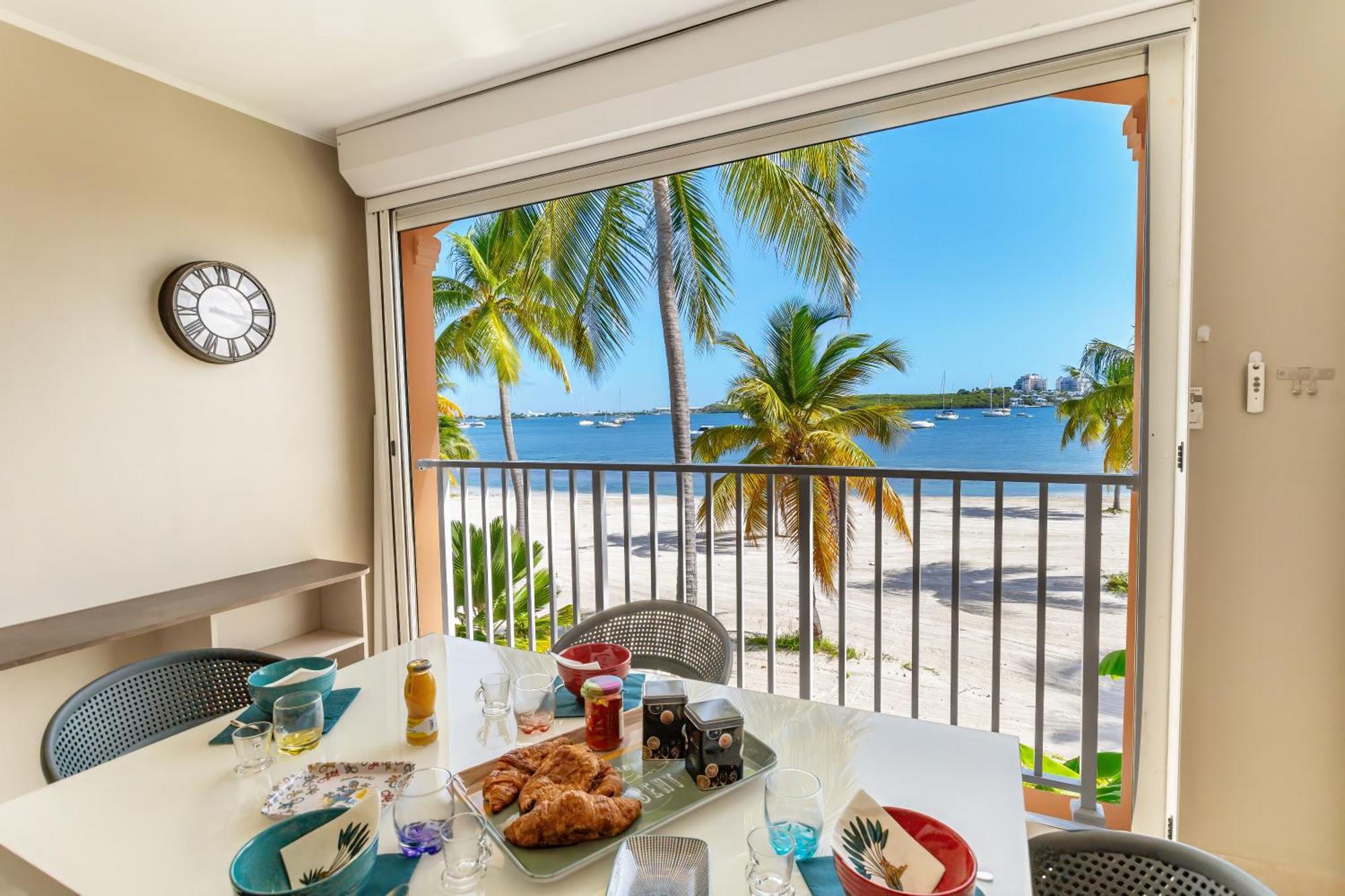 Vue Imprenable Sur Le Lagon, Appartement 1Ch 4P Baie Nettle Dış mekan fotoğraf