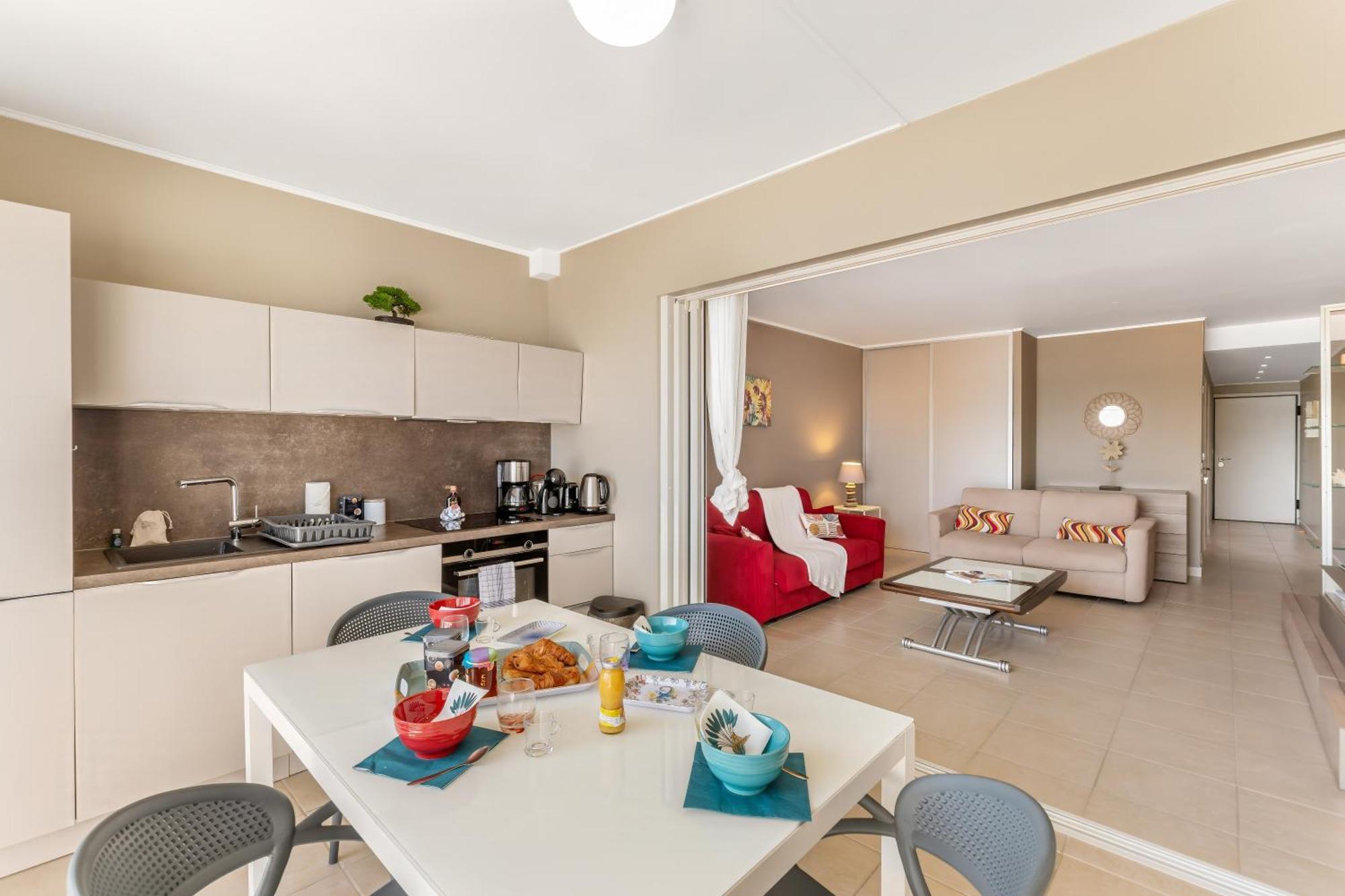 Vue Imprenable Sur Le Lagon, Appartement 1Ch 4P Baie Nettle Dış mekan fotoğraf