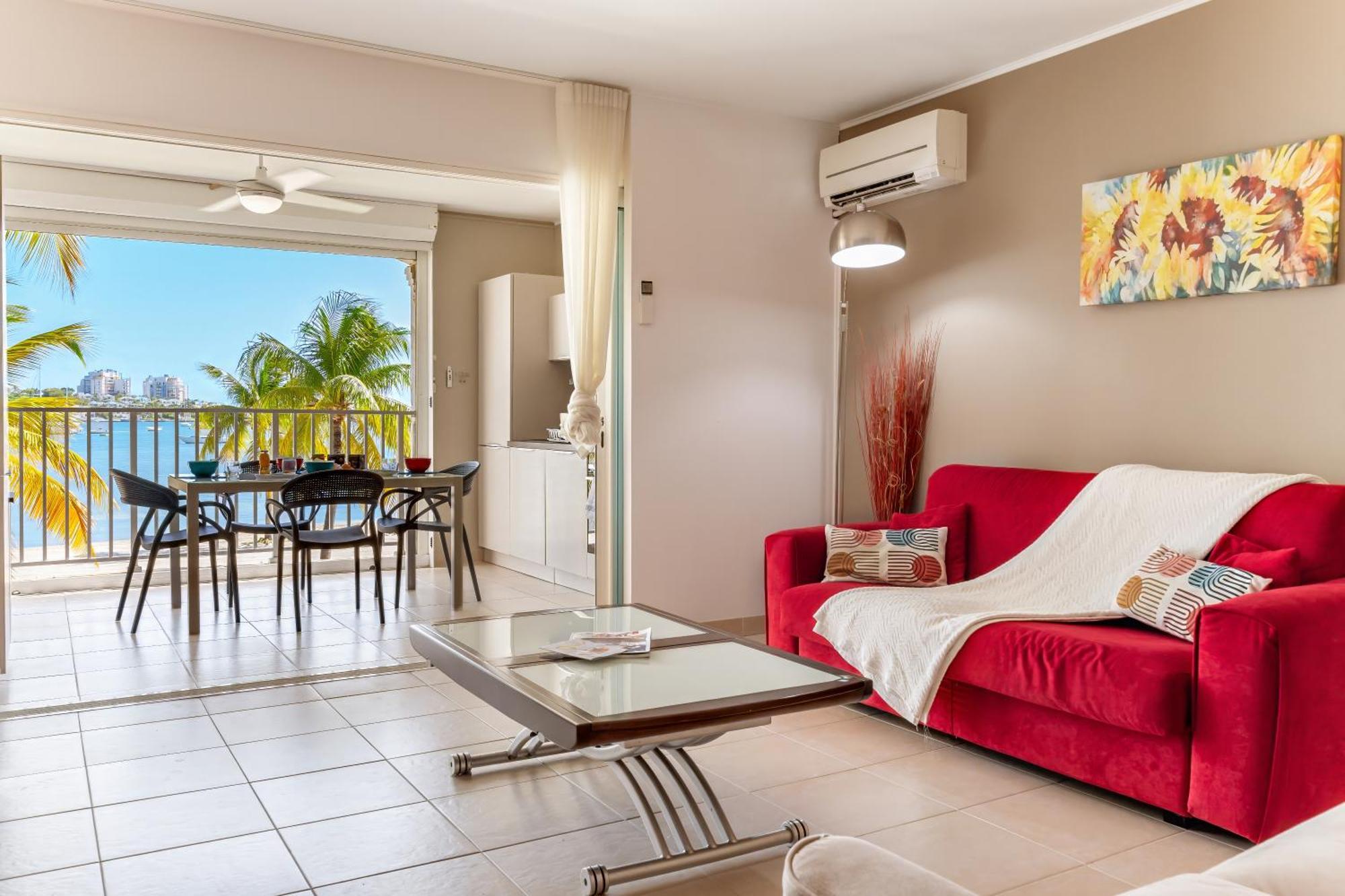 Vue Imprenable Sur Le Lagon, Appartement 1Ch 4P Baie Nettle Dış mekan fotoğraf