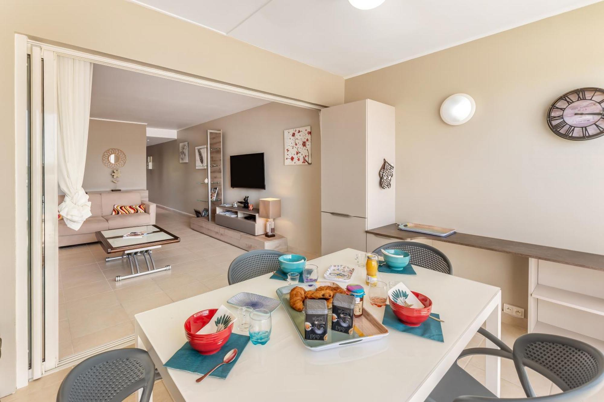 Vue Imprenable Sur Le Lagon, Appartement 1Ch 4P Baie Nettle Dış mekan fotoğraf